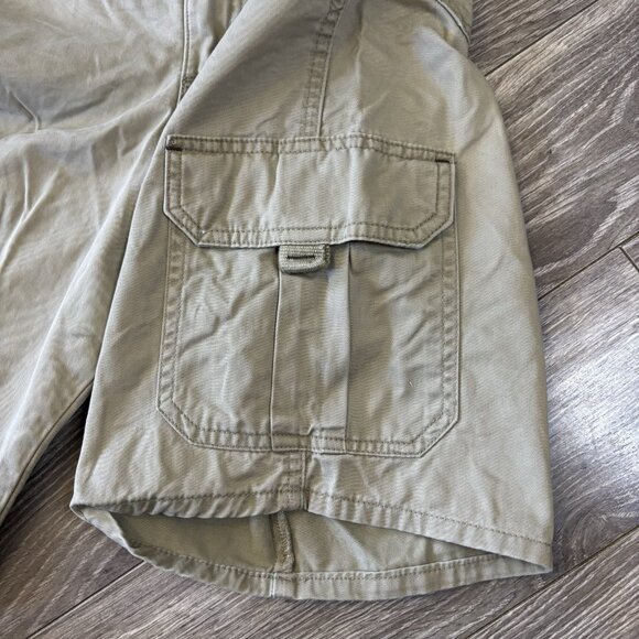 Kids Tan Cargo Shorts - Picture 9 of 16